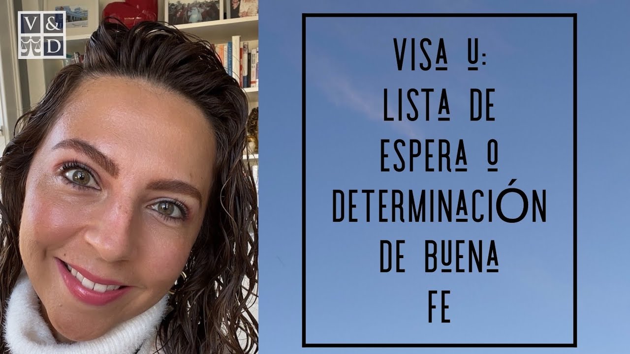 Noticias: ¿Como saber si mi caso está en lista de espera o tengo determinación de buena fe #visau?