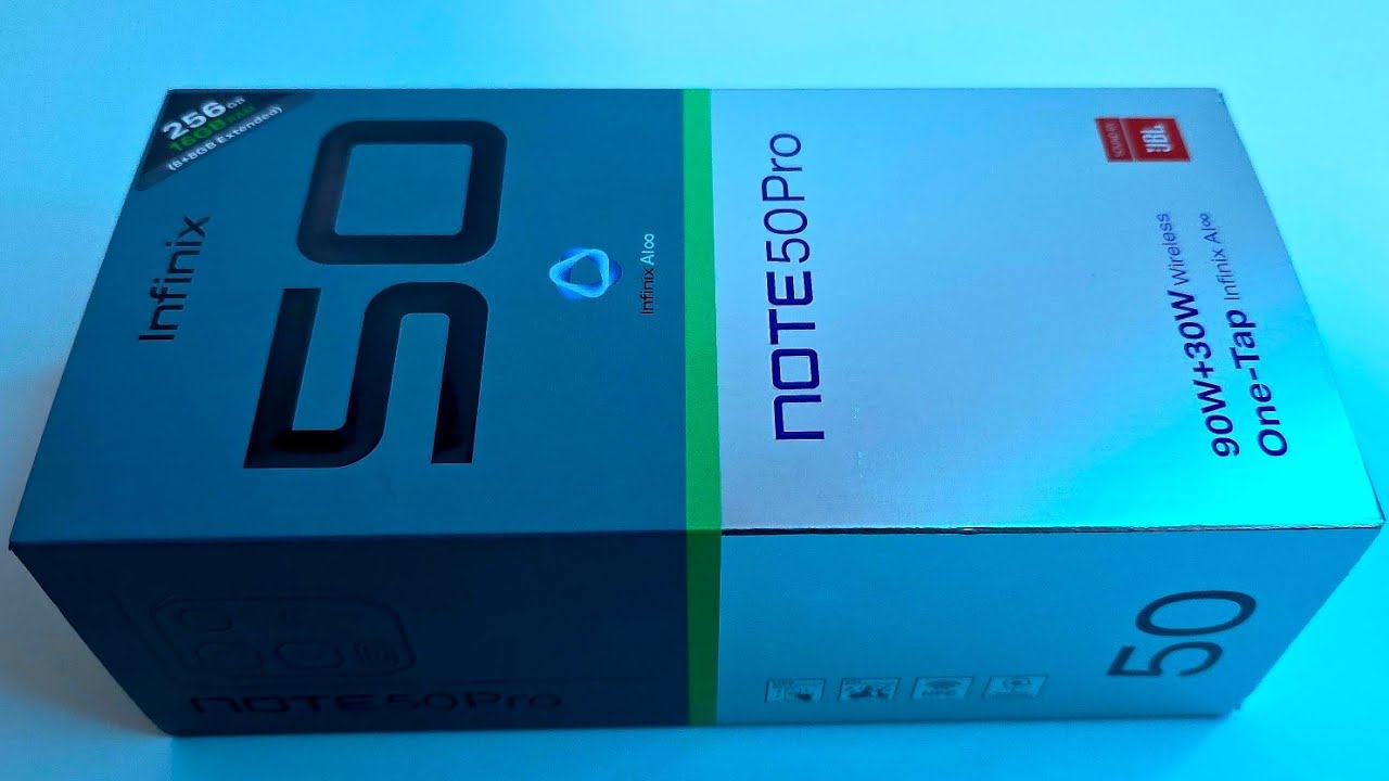 فتح صندوق انفنكس نوت 50 برو