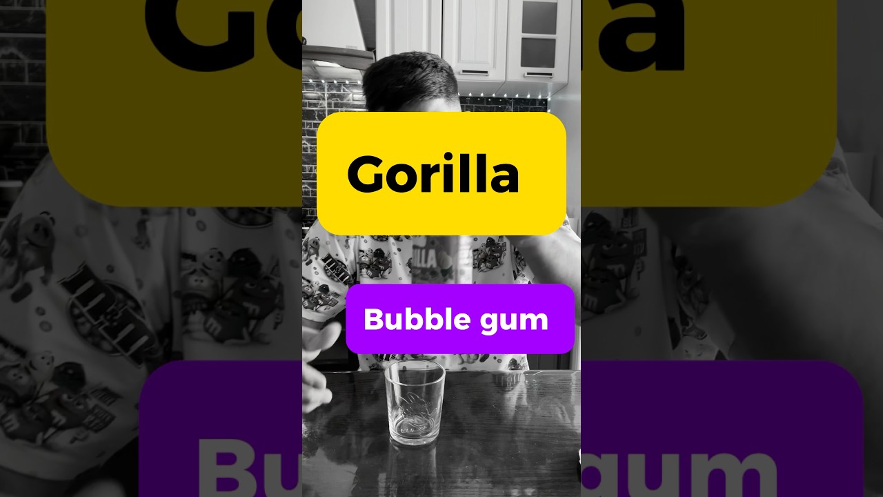 gorilla #buble gum пробовали ? Что скажете ?!#обзор #фудблог #фудблогер #напиток #