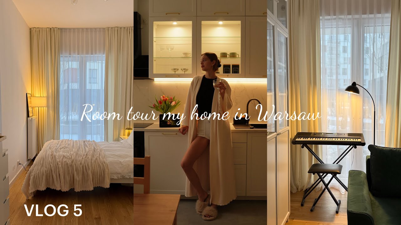 VLOG 5. Room tour нашої першої квартири у Варшаві 🤍