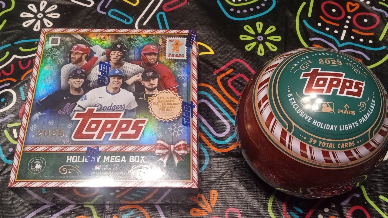 Nice Shohei baby blue and Elly SSP 2025 Topps Holiday is a fun rip