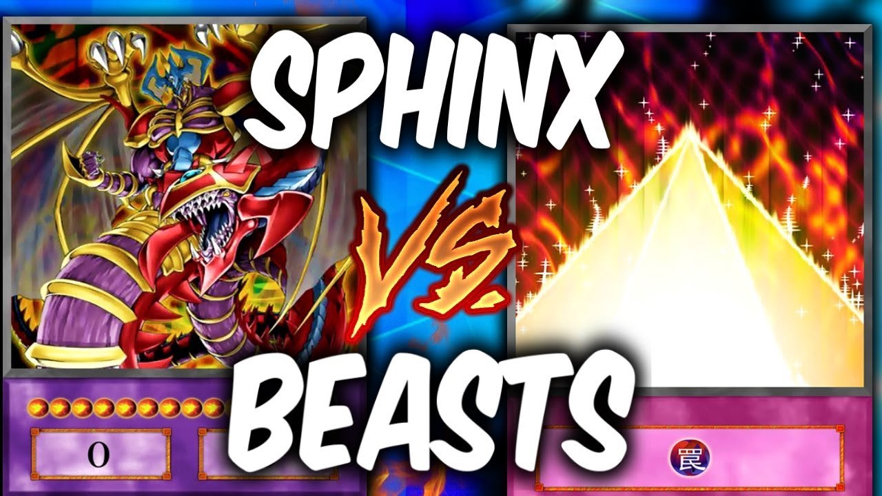 SACRED BEASTS vs PYRAMID OF LIGHT SPHINX DECK! (Yu-gi-oh God Card Duel)