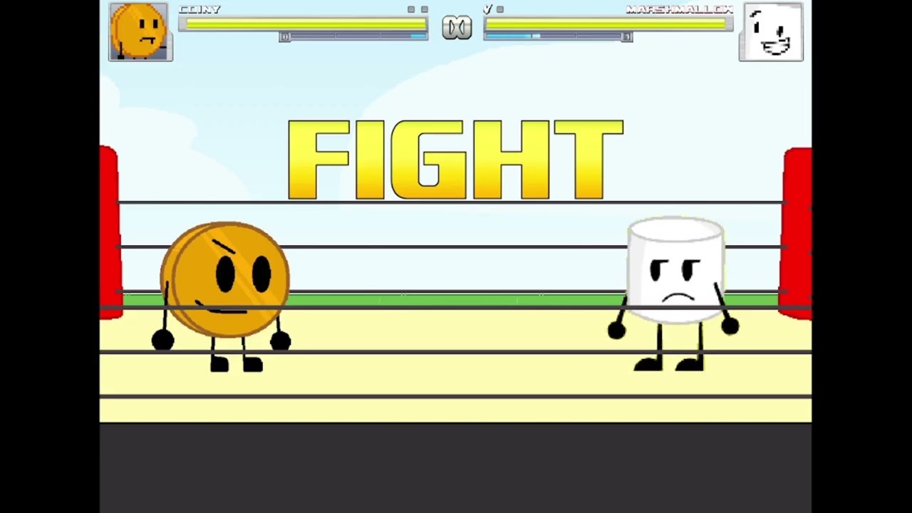 Coiny vs. Marshmallow | BFDI x Inanimate Insanity 2026 M.U.G.E.N Tournament | R1B14