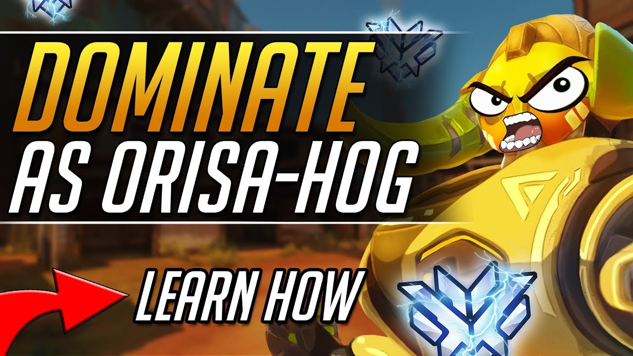 How to DOMINATE with Orisa + Hog COMBO - Orisa Roadhog Pro Tips Gameplay Guide| Overwatch Guide