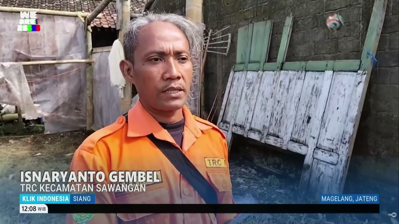 Puluhan Rumah Di Lereng Merbabu Rusak Di Sapu Angin Kencang