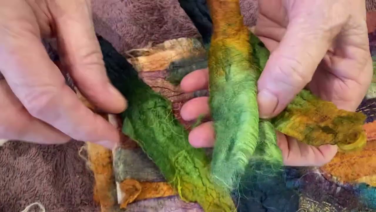 Inspiration Monday - working with silk carrier rods