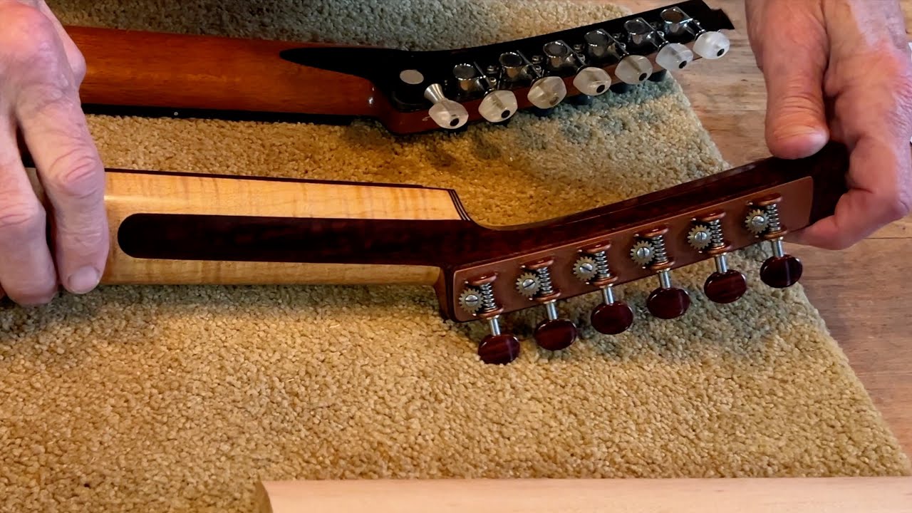 Ken Parker Archtoppery - The Neck Journey - 18) The Backstrap - Chapter 1 of 3