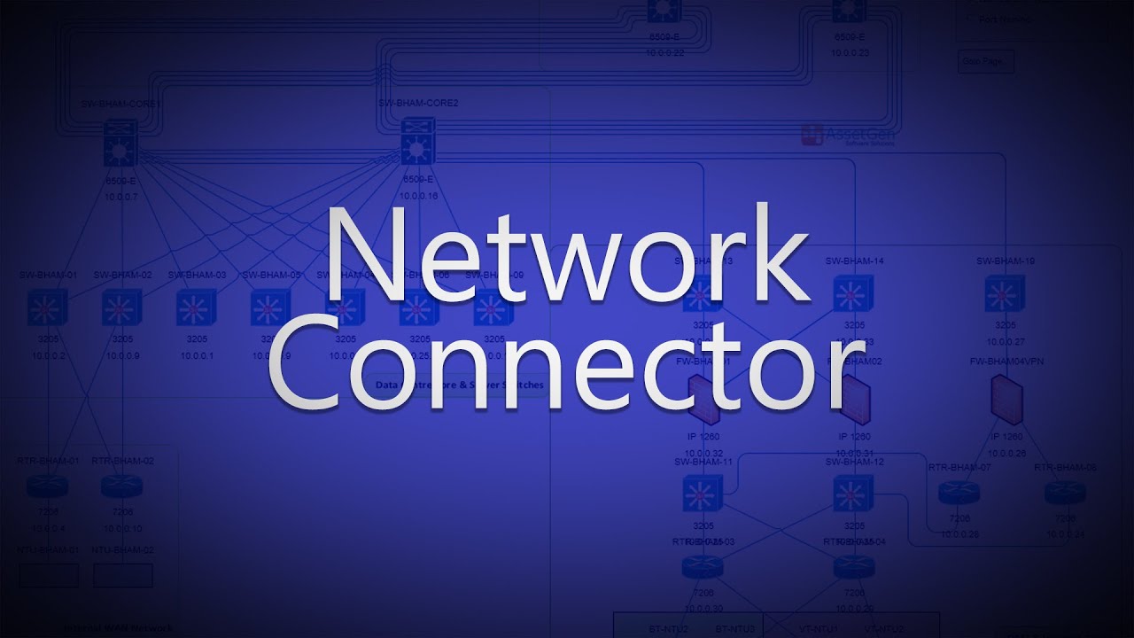 AssetGen Visio Utilities - Network Connector