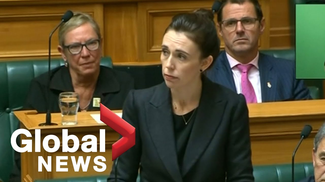 New Zealand shooting: PM Ardern vows to deny gunman notoriety in impassioned speech to parliament
