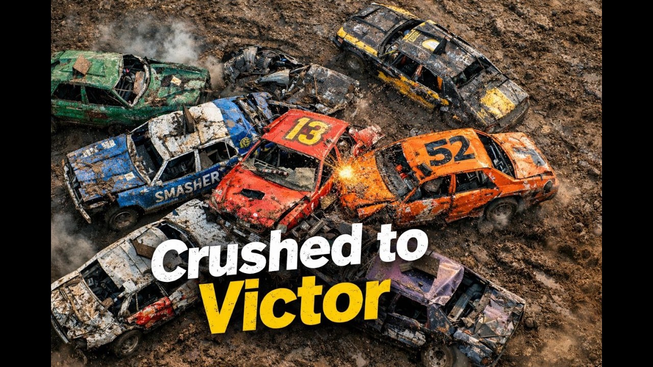 Crushed to Victory! Insane Demolition Derby Car Smash