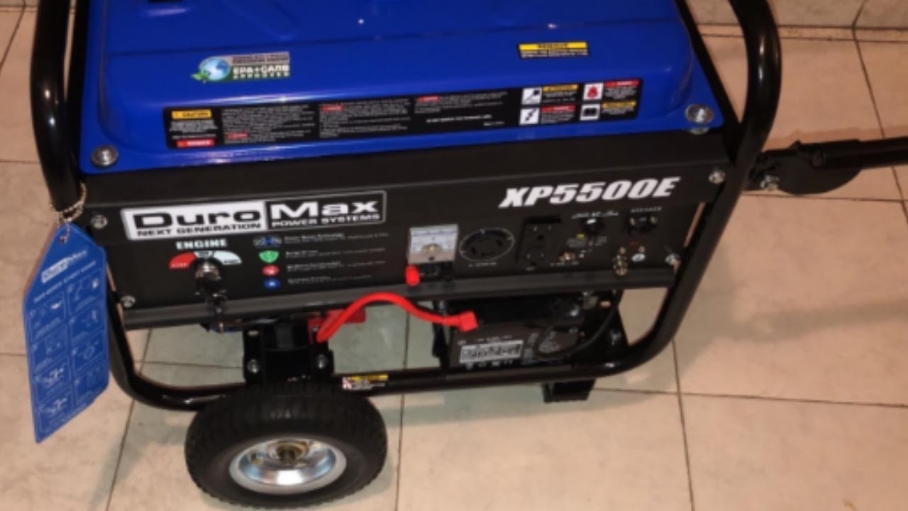 DuroMax XP5500EH Fuel Portable Generator Review