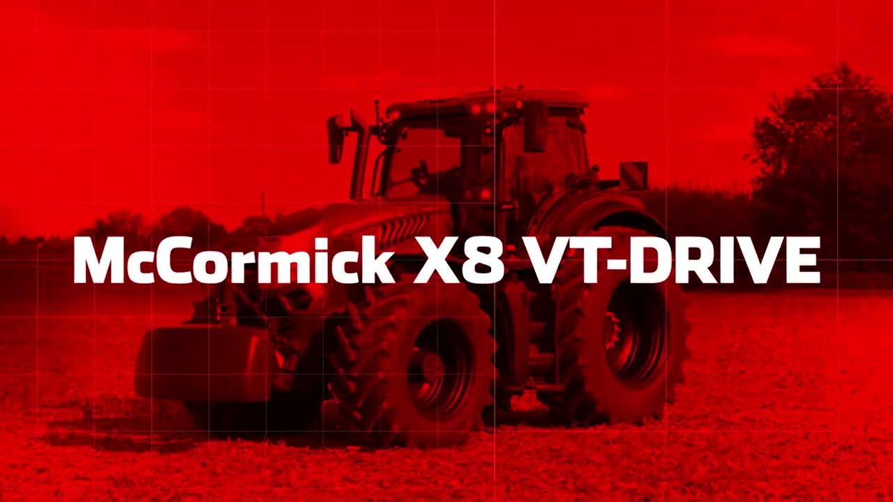 Il McCormick X8 VT-Drive è tecnologia alla massima potenza!