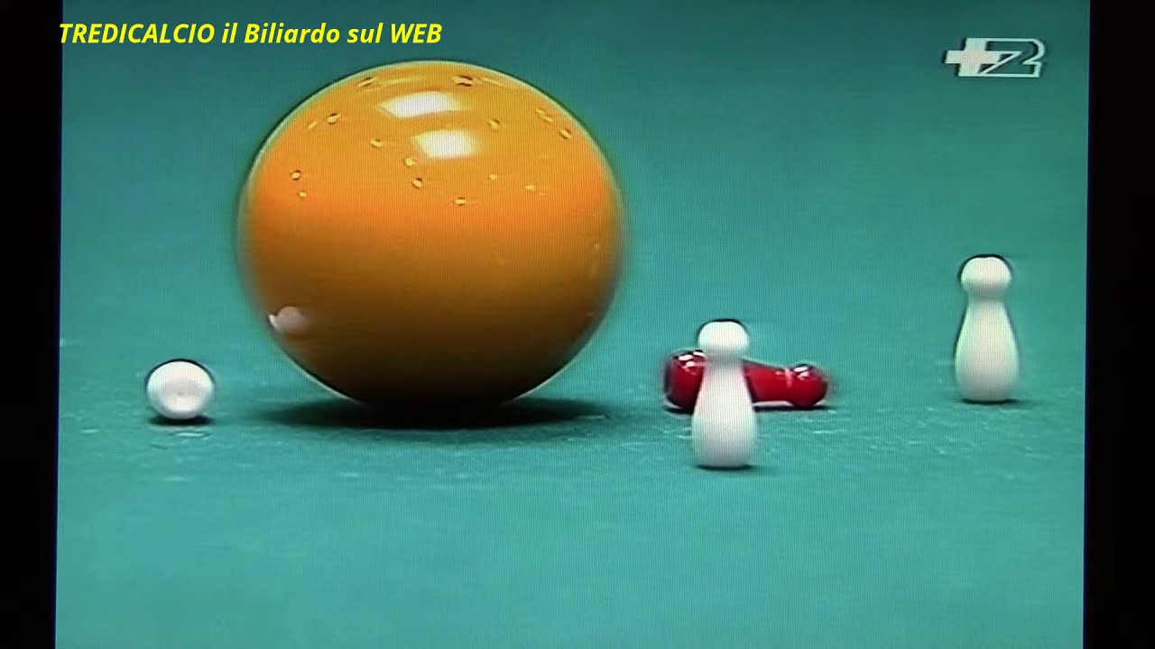 DIOMAJUTA vs MAGGIO -  8^PROVA 1&deg; MONDIALE PRO BILIARDO 1993 PESARO@TREDICALCIO