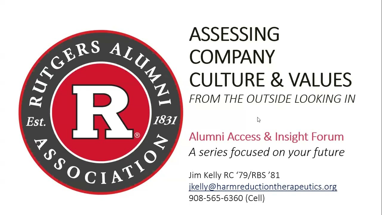 Assessing a Company's Culture and Values for an Ideal Job fit