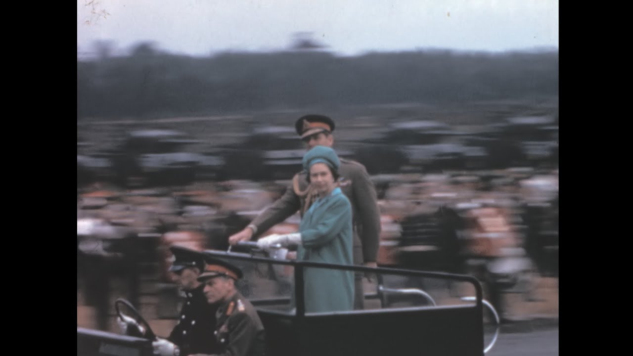 United Kingdom 1960s: The Queen archive footage