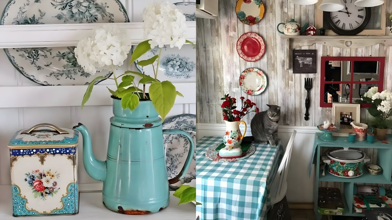 Granny Chic Meets Grandmillennial Style 🌿: A Fresh Take on Vintage Rustic Decor