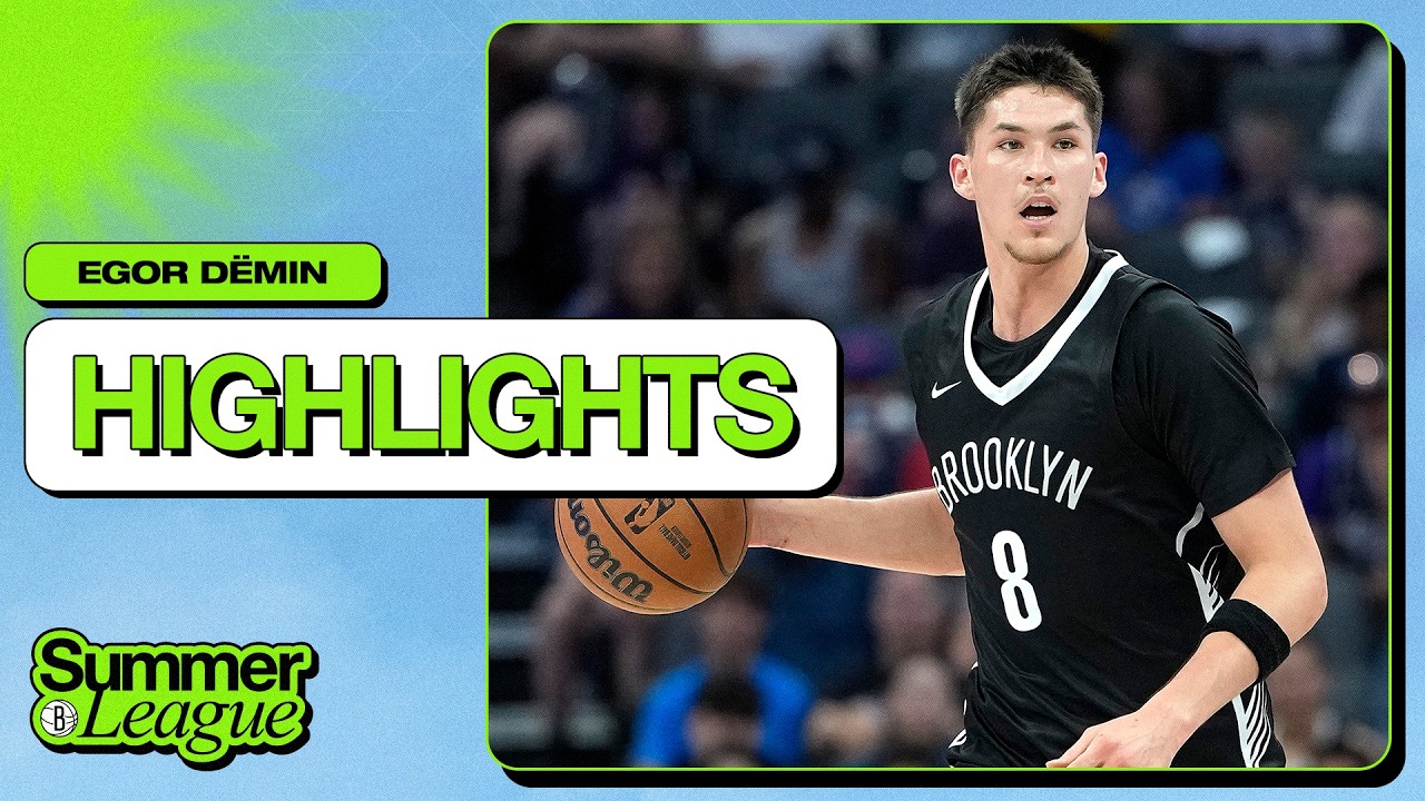 Egor D&euml;min BEST Plays 🔥 2026 NBA Summer League