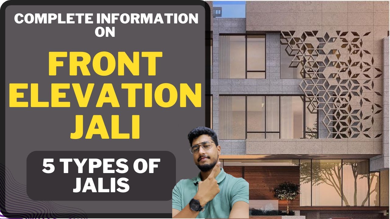 Front elevation JALI design for your house | Type of JALI | Advantage & Disadvantage | What to use
