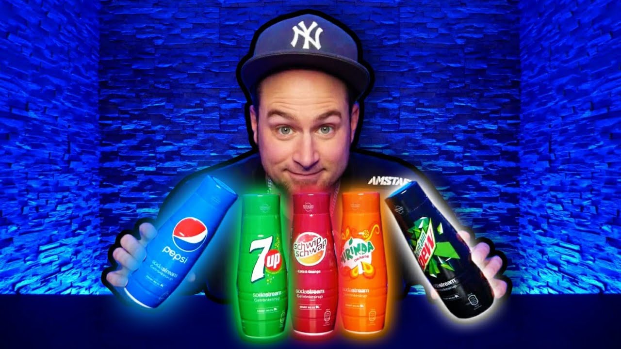 PEPSI für SODASTREAM !? DIE NEUEN SIRUPE im TEST