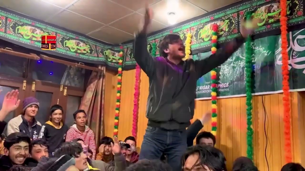 جناب شجاعت صاحب /ولادت باسعادت امام زمان ع محلہ حیات پہ حاجی پہ 