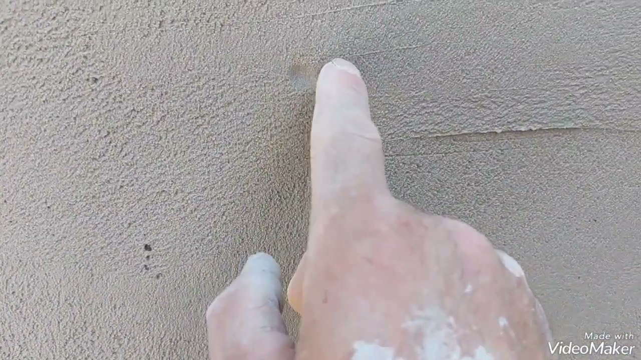 OCR Weber, one coat render, second application