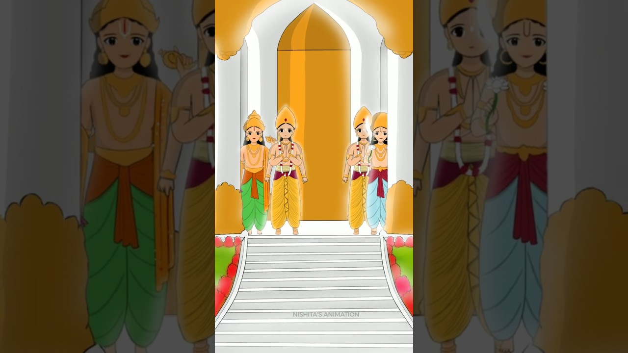 Brajbasi gaye Vaikunth 🌼 (Part-2) @BhaktiPath  #indreshji #animation
