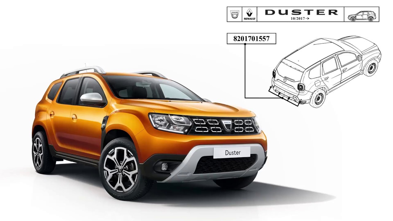 New Dacia Duster 2018 rear parking sensors installation tutorial