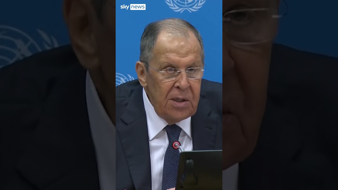 Lavrov: Anyone downing aircraft in Russian airspace will 'regret it'