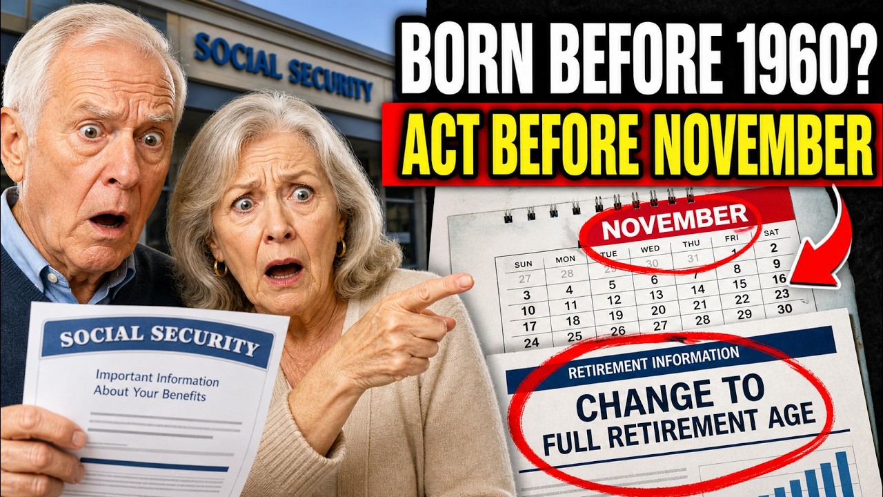 📌 BORN BEFORE 1960? Social Security Is Changing Your Full Retirement Age &mdash; Act Before November