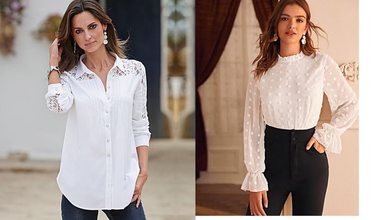 Moda 2025 BLUSAS BONITAS 100”Ideas De blusas bonitas MODELOS casuales 24/25 #fashion #shirts #style