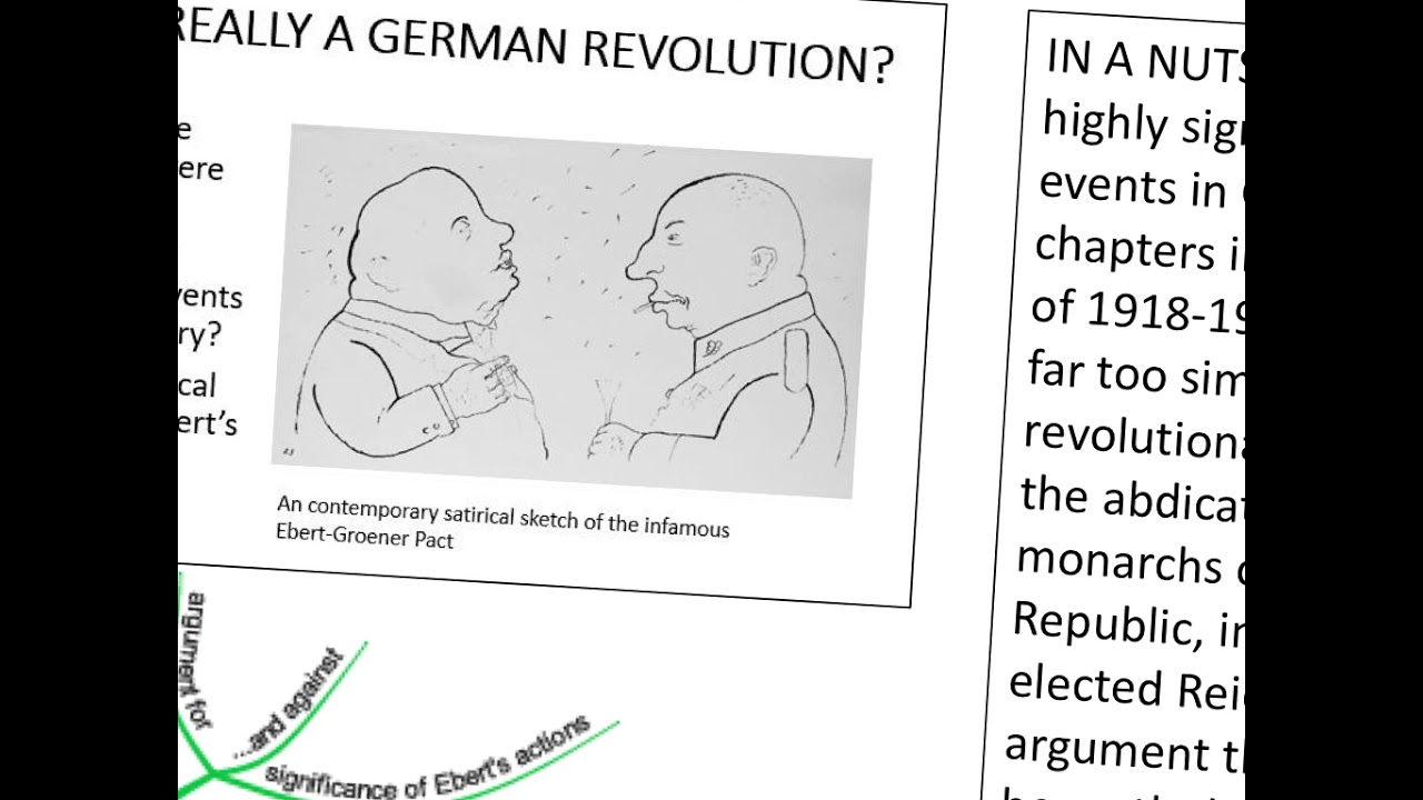 Were the events of 1918-19 really a German Revolution?