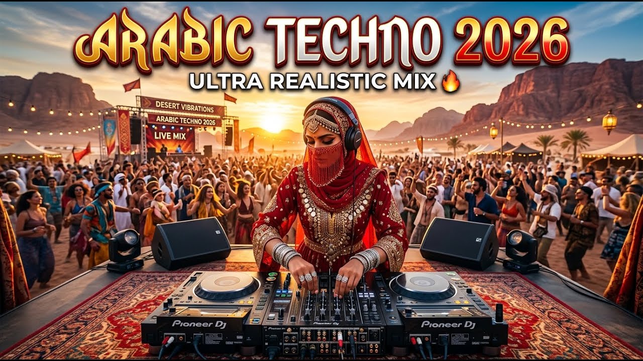 Desert EDM Arabic Techno Mix 2026 | Sahara Vibes