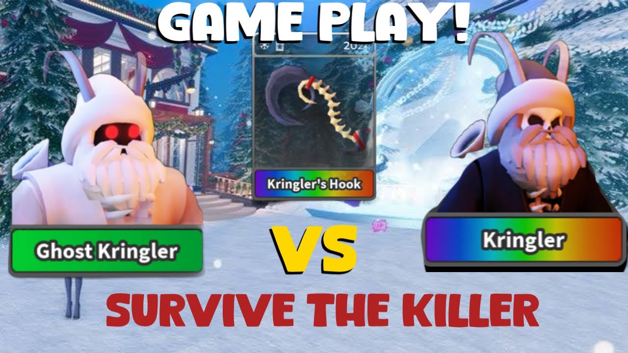 Survive The Killer | Kringler | Ghost Kringler | STK | Gameplay 🔥🔥🔥 #Kringler
