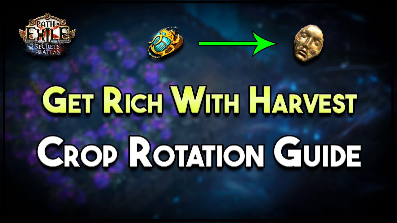 Make Tons of Divines with Harvest Using Crop Rotation! - Mercenary League [PoE 1 3.26]