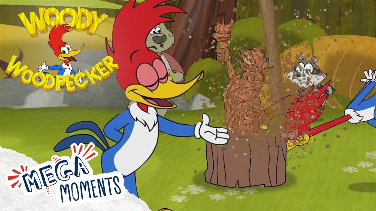 Woody the Woodcarver! | Woody Woodpecker | Full Episodes | Mega Moments