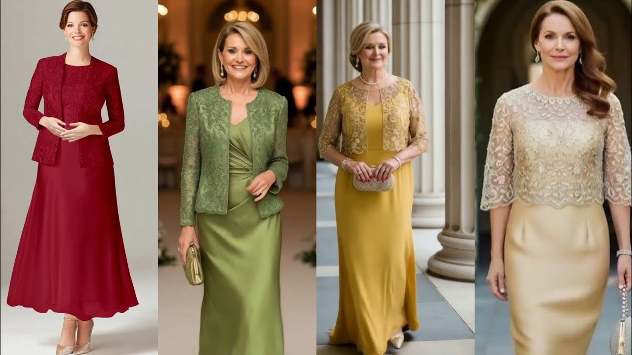 Vestidos Elegantes para la Madre de la Novia | Ideas de Vestidos para Bodas
