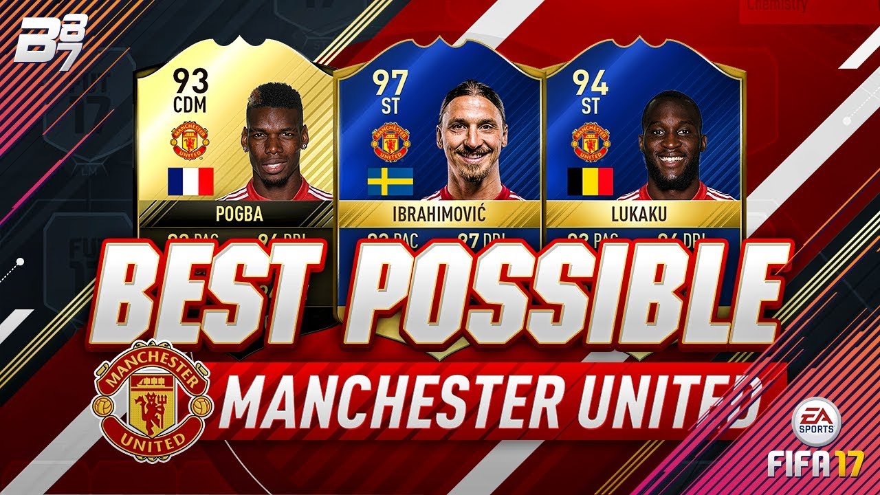 BEST POSSIBLE MAN UNITED TEAM! w/ TOTS LUKAKU AND TOTS IBRAHIMOVIC! | FIFA 17