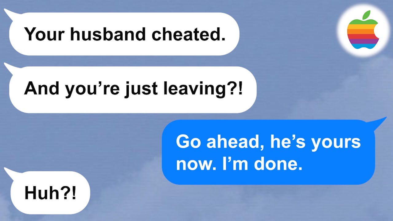【Apple】I came home a day early from my business trip and caught my husband with his side piece!