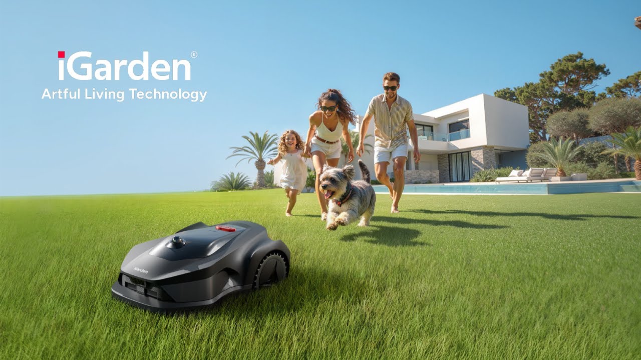 iGarden AWD LiDAR Robotgressklipper – Enkel installasjon og pent resultat!
