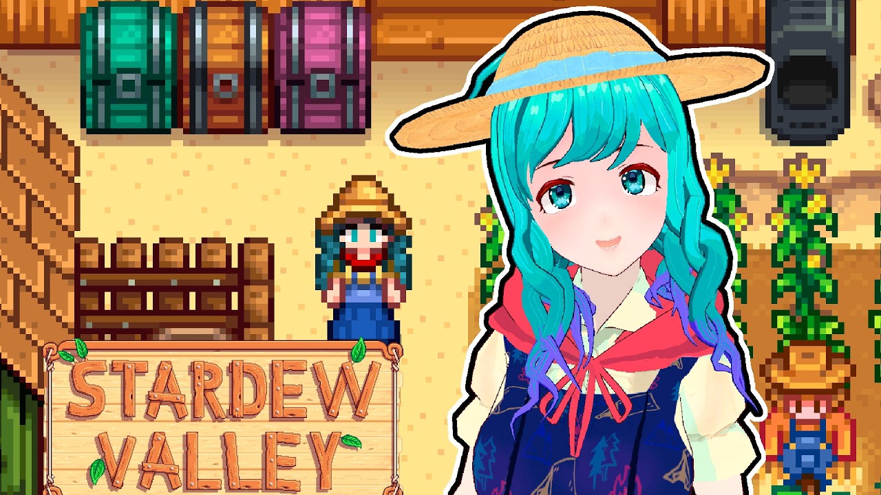 A lovely summer day in Stardew Valley :)