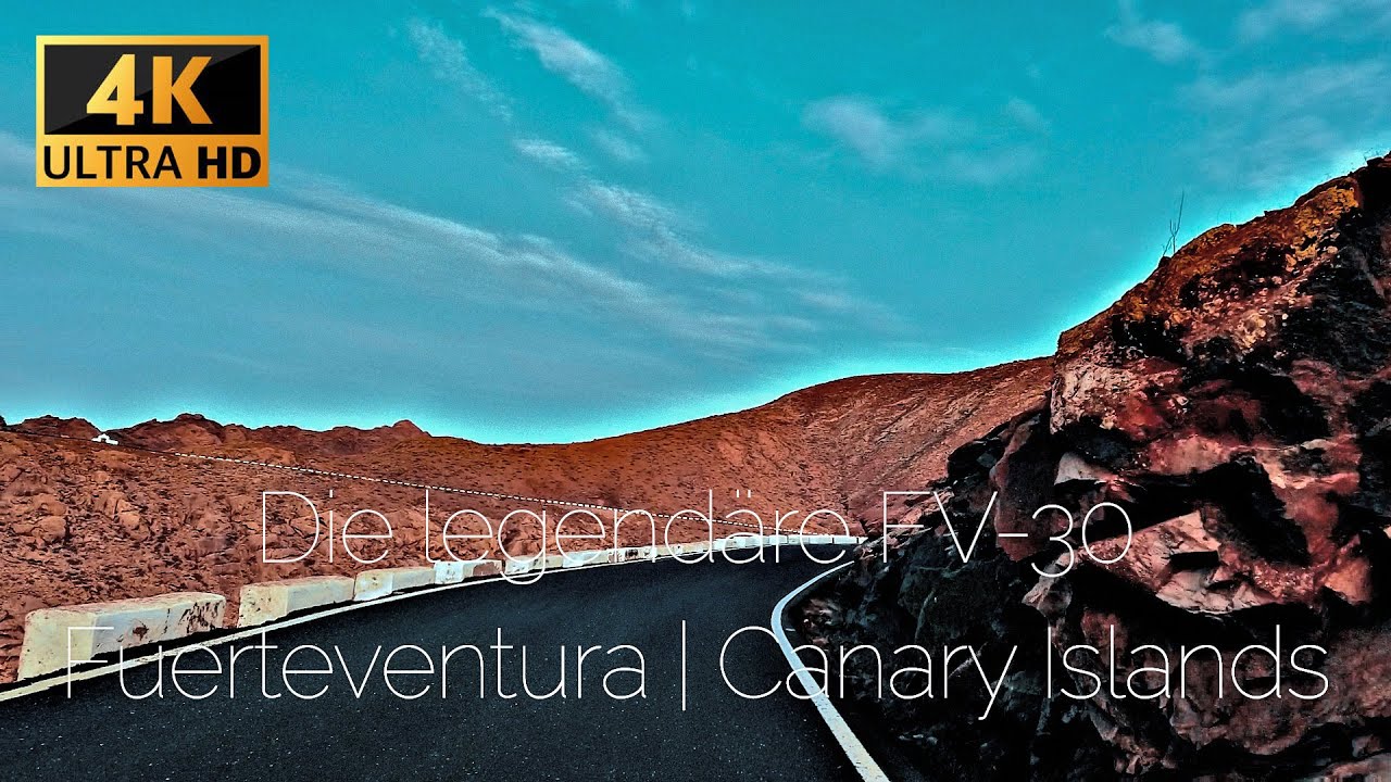 🇪🇸 Visit FUERTEVENTURA | Die legend&auml;re Road FV-30 | Grenze zwischen Pajara und Betancuria