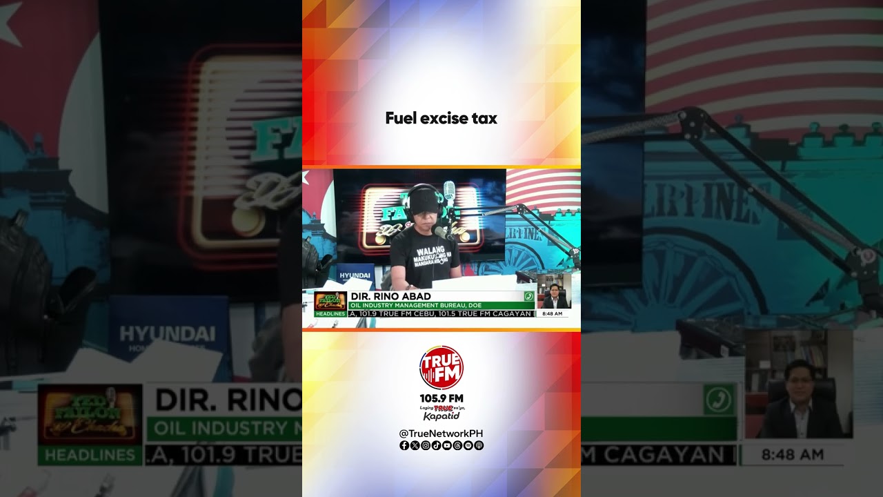 Fuel excise tax | Ted Failon & DJ Chacha