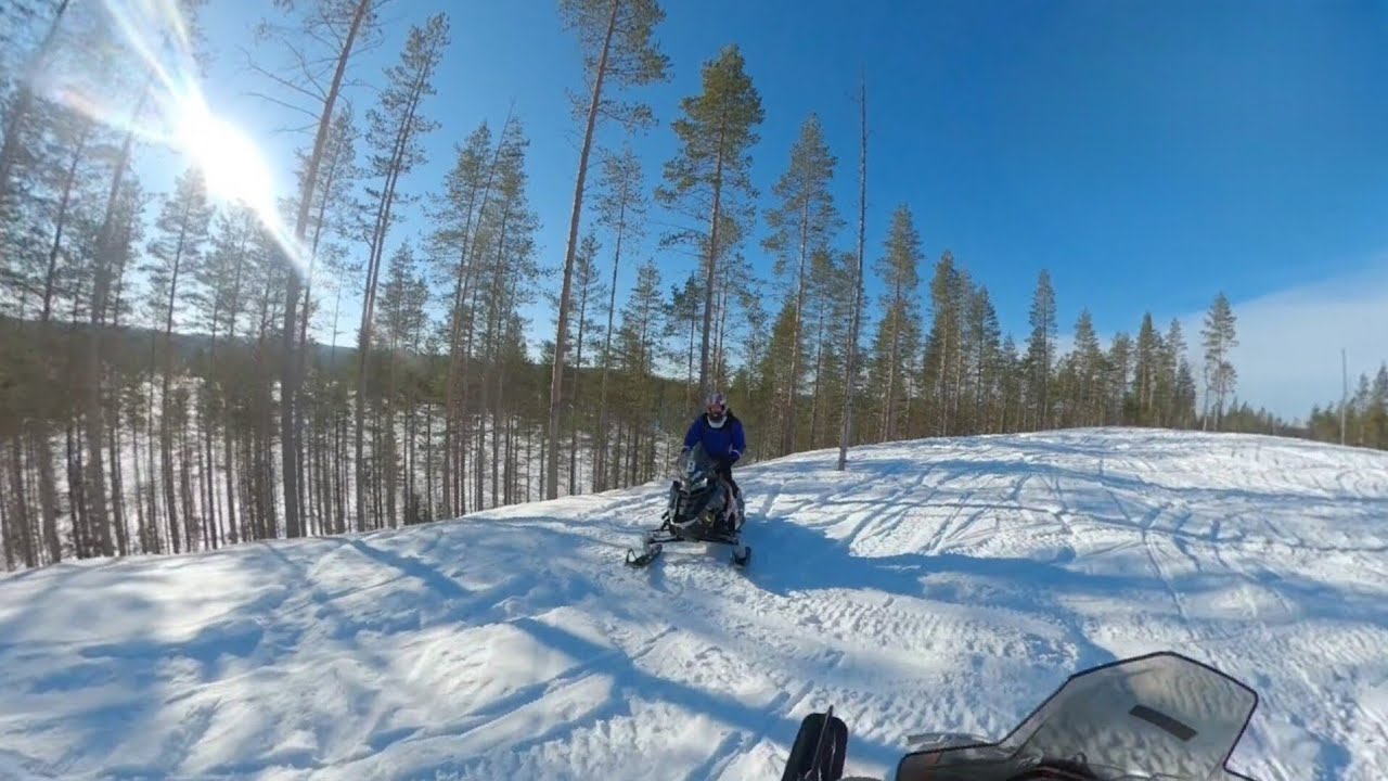 Snowmobile Adventure 🇫🇮 | The Hills of Kainuu, Finland - Ukkohalla Moottorikelkka reissu