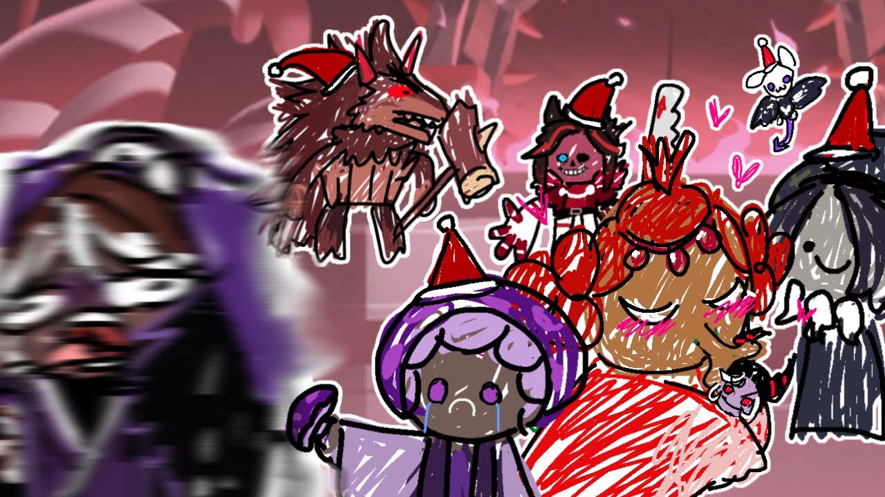 Cookies of Darkness Christmas Cutscene (but it’s dubbed by an idiot) | Cookie Run: Kingdom