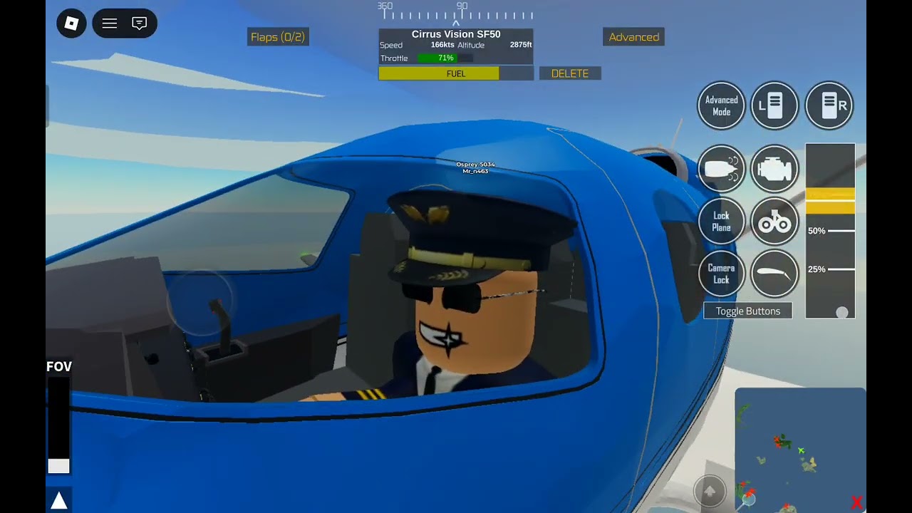 Circus jet full flight video 