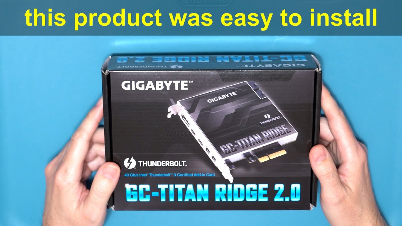 Карта Thunderbolt PCIe для компьютера
