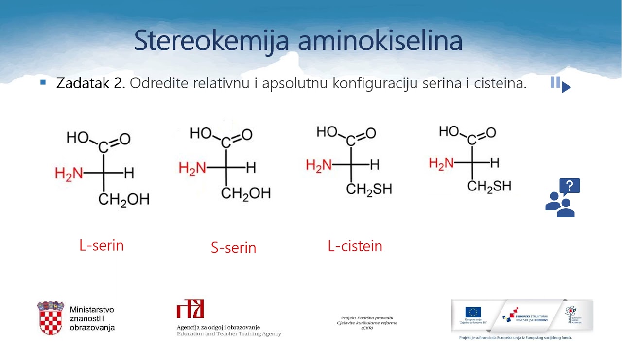 Kemija 4. razred SŠ - Aminokiseline