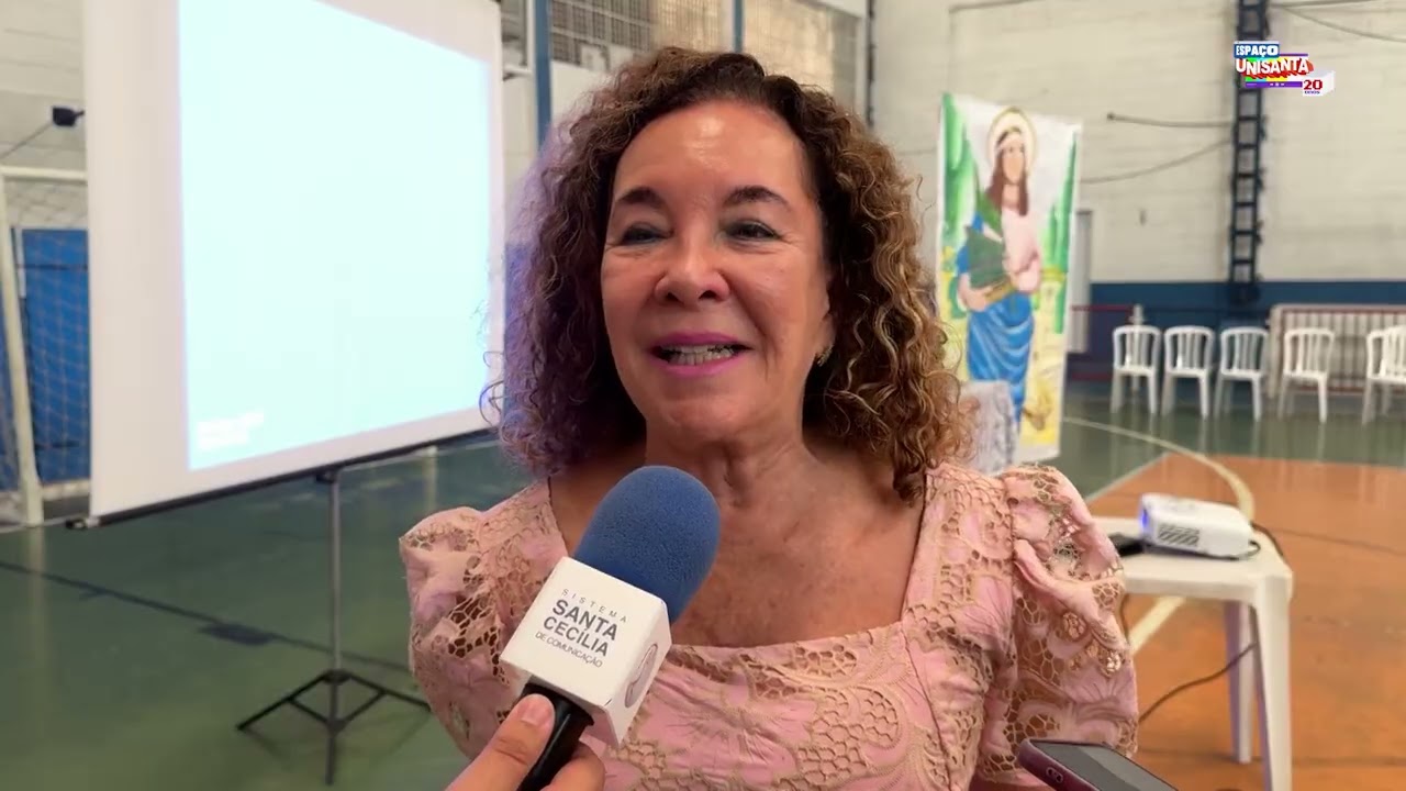 Programa Espaço Unisanta -  Dia de Santa Cecília - Colégio Santa Cecília