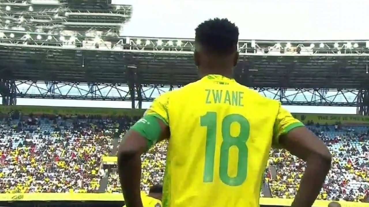 Themba Zwane vs MC Alger ( caf Champions league) 