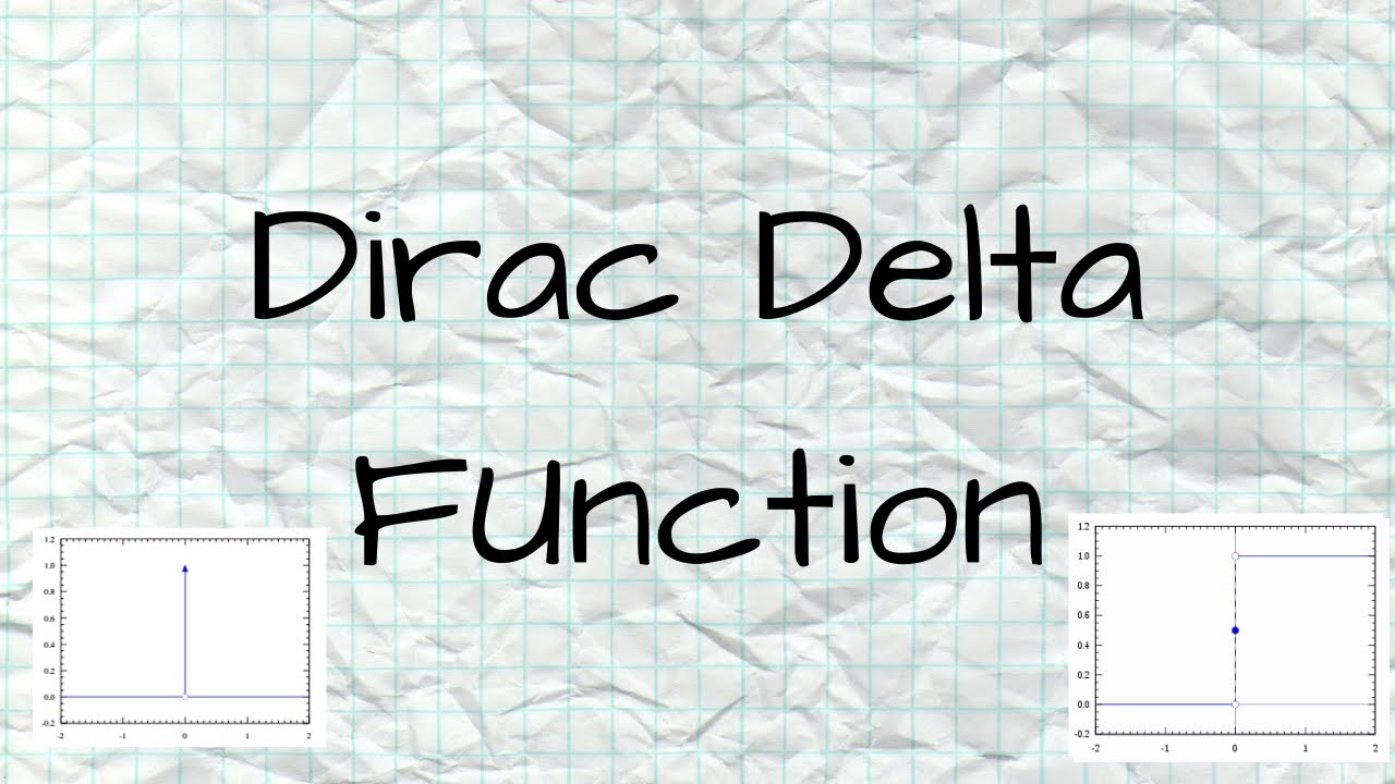 Dirac Delta Function/Distribution
